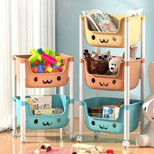 Organizador de juguetes kawai (4 niveles)