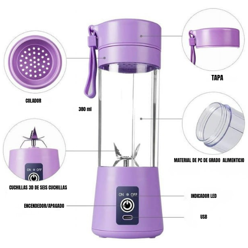Mini Licuadora Portátil
