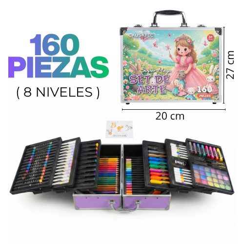 Set de arte  (160 Piezas)