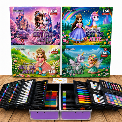 Set de arte  (160 Piezas)