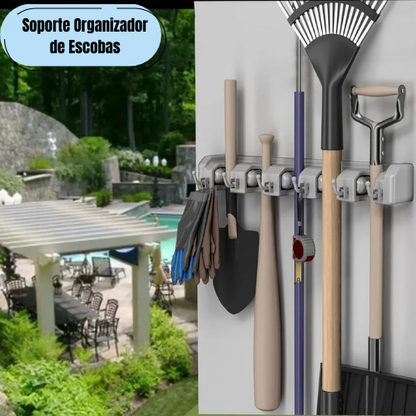 Soporte Organizador de Escobas