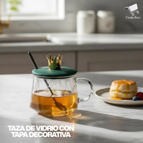 Azucarero de vidrio