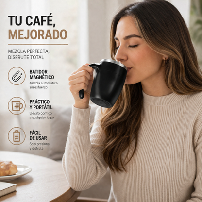 Taza batidora recargable