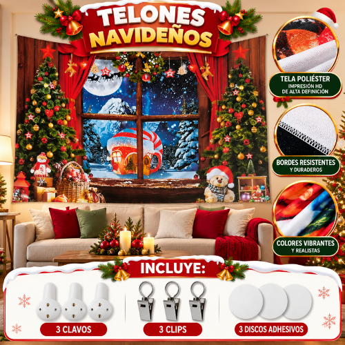 Telones Navideño