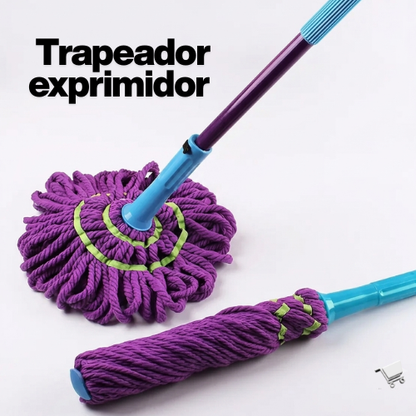 Trapeador exprimidor (Lila)