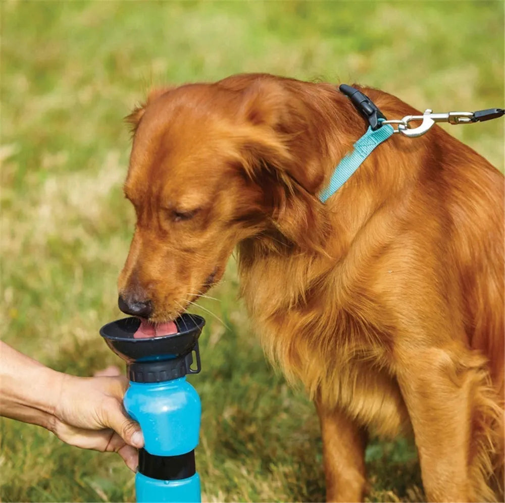 Bebedero Portátil de Paseo para Mascotas 500 ml - CuiVet - Cuida a