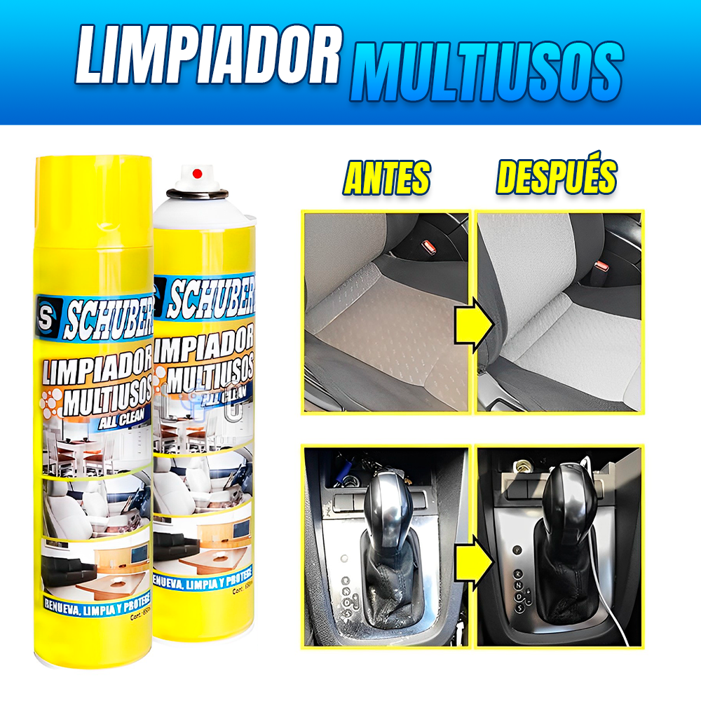 LIMPIADOR ESPUMA MULTIUSOS SCHUBERT