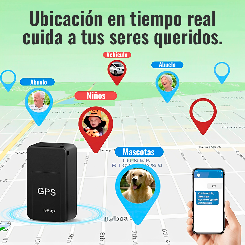 MINI GPS ESPÍA GF-07
